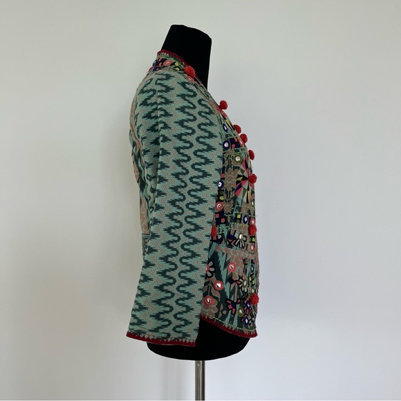 Vintage Rapsodia green cotton jacket. Perfect condition. Size M. 100% cotton. Em - Picture 5 of 8